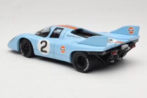 Porsche 917K #2 Gulf P. Rodriguez / J. Oliver 1000km Monza Winner 1971 Eagles Race 1:18 903008 Diecast - image 3 of 6