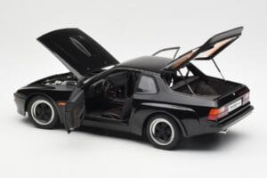 Porsche 924 Carrera GT Black AUTOart 1:18 78001 Diecast - image 5 of 8