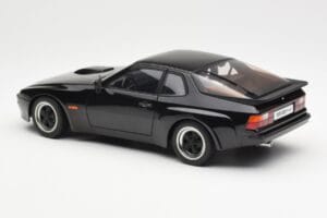 Porsche 924 Carrera GT Black AUTOart 1:18 78001 Diecast - image 7 of 8