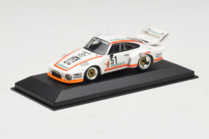 Porsche 935 Vaillant #51 B. Wollek Zolder 1977 Minichamps 1:43 400776351 Diecast - image 2 of 4