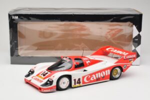 Porsche 956K #14 K. Rosberg / J. Lammers Canon Racing 3rd Place 1000km Nürburgring 1983 Minichamps 1:18 155836614 Diecast - image 6 of 6