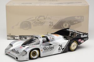 Porsche 956L #21 Rollei A. de Cadenet / C. Ballot-Lena 24 Hours of Le Mans 1984 Minichamps 1:18 183846921 Diecast - image 8 of 8