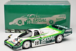 Porsche 956L #16 Skoal Bandit G. Edwards / D. Sears / M. Bleekemolen 24 Hours of Le Mans 1983 Minichamps 1:18 183836916 Dieca - image 8 of 8