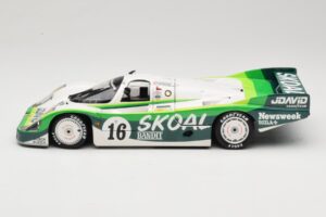 Porsche 956L #16 Skoal Bandit G. Edwards / D. Sears / M. Bleekemolen 24 Hours of Le Mans 1983 Minichamps 1:18 183836916 Dieca - image 4 of 8