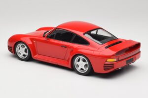 Porsche 959 Guards Red Minichamps 1:18 155066200 Diecast - image 5 of 6