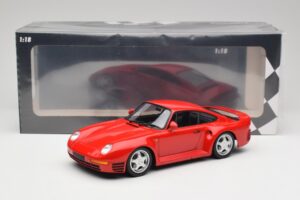 Porsche 959 Guards Red Minichamps 1:18 155066200 Diecast - image 6 of 6