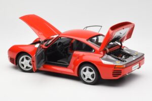Porsche 959 Red AUTOart 1:18 78082 Diecast - image 5 of 8