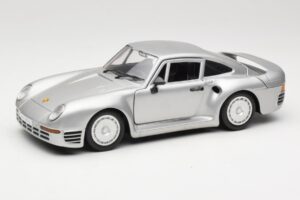 Porsche 959 Silver Tonka 1:18 2221 Diecast