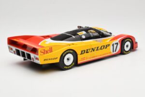 Porsche 962C Group C #17 D. Bell / H-J. Stuck / K. Ludwig 24 Hours of Le Mans 1988 Universal Hobbies 1:18 4704 Diecast - image 3 of 8