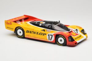 Porsche 962C Group C #17 D. Bell / H-J. Stuck / K. Ludwig 24 Hours of Le Mans 1988 Universal Hobbies 1:18 4704 Diecast - image 6 of 8