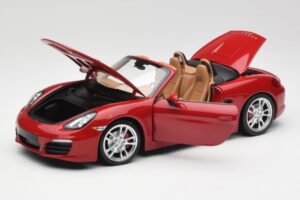 Porsche Boxster 981 S Guards Red Minichamps 1:18 110062031 Diecast - image 2 of 8