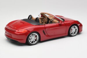 Porsche Boxster 981 S Guards Red Minichamps 1:18 110062031 Diecast - image 3 of 8