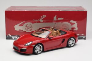 Porsche Boxster 981 S Guards Red Minichamps 1:18 110062031 Diecast - image 8 of 8