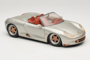 Porsche Boxster 986 Concept Silver Maisto 1:18 50231 Diecast - image 6 of 8