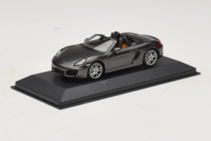 Porsche Boxster 981 S Grey Metallic Minichamps 1:43 PORSCHE005 Diecast - image 2 of 4