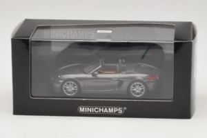 Porsche Boxster 981 S Grey Metallic Minichamps 1:43 PORSCHE005 Diecast - image 4 of 4