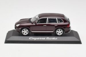 Porsche Cayenne 955 Turbo Dark Red Minichamps 1:43 WAPC2000113 Diecast
