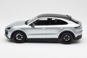 Porsche Cayenne E3 S Coupe Dolo Silver Norev 1:18 WAP0213220K Diecast - image 3 of 6