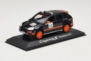 Porsche Cayenne S #12 Transsyberia 2007 Black Orange Minichamps 1:43 WAP02000918 Diecast - image 2 of 5