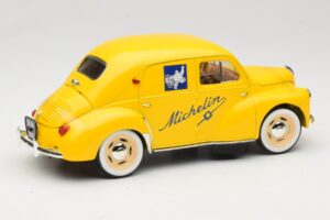 Renault 4CV Michelin Yellow Solido 1:18 82002 Diecast - image 2 of 6