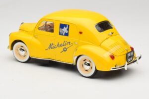 Renault 4CV Michelin Yellow Solido 1:18 82002 Diecast - image 5 of 6