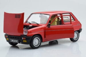 Renault 5 Alpine Turbo Red Norev 1:18 185243 Diecast - image 2 of 8