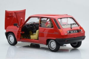 Renault 5 Alpine Turbo Red Norev 1:18 185243 Diecast - image 3 of 8