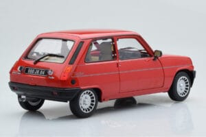 Renault 5 Alpine Turbo Red Norev 1:18 185243 Diecast - image 4 of 8