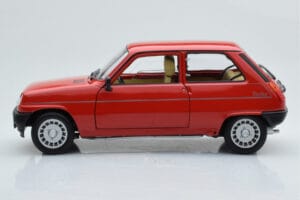 Renault 5 Alpine Turbo Red Norev 1:18 185243 Diecast - image 5 of 8