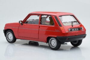 Renault 5 Alpine Turbo Red Norev 1:18 185243 Diecast - image 7 of 8