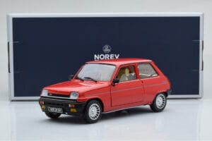 Renault 5 Alpine Turbo Red Norev 1:18 185243 Diecast - image 8 of 8