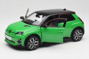 Renault 5 E-Tech Electric Pop Green & Black Norev 1:18 185502 Diecast - image 2 of 8