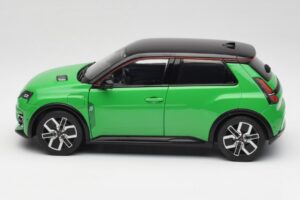 Renault 5 E-Tech Electric Pop Green & Black Norev 1:18 185502 Diecast - image 4 of 8