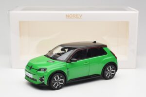 Renault 5 E-Tech Electric Pop Green & Black Norev 1:18 185502 Diecast - image 8 of 8