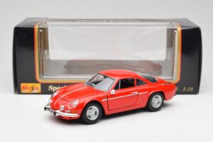 Alpine A110 1600S Red Maisto 1:18 50322 Diecast - image 8 of 8