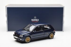 Renault Clio Williams Mk1 Blue Norev 1:18 185230 Diecast - image 8 of 8