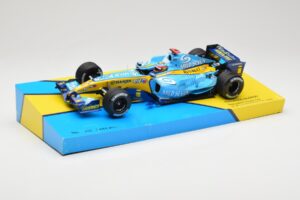 Renault R25 #5 F. Alonso Brazilian GP F1 World Champion 2005 Minichamps 1:18 147051705-R1 Diecast - image 2 of 8