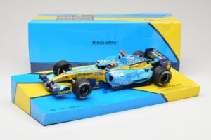 Renault R25 #5 F. Alonso Brazilian GP F1 World Champion 2005 Minichamps 1:18 147051705-R1 Diecast - image 8 of 8