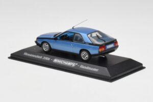 Renault Fuego Blue Metallic Minichamps 1:43 400113520 Diecast - image 3 of 4
