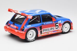 Renault R5 Maxi Turbo #5 Philips J-L. Busquet Superproduction 1987 Otto 1:18 OT1094 Resin - image 2 of 6