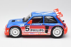 Renault R5 Maxi Turbo #5 Philips J-L. Busquet Superproduction 1987 Otto 1:18 OT1094 Resin - image 3 of 6