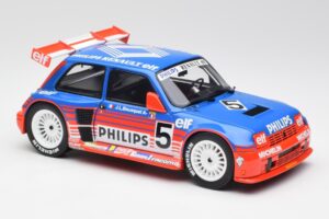 Renault R5 Maxi Turbo #5 Philips J-L. Busquet Superproduction 1987 Otto 1:18 OT1094 Resin - image 4 of 6