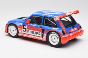 Renault R5 Maxi Turbo #5 Philips J-L. Busquet Superproduction 1987 Otto 1:18 OT1094 Resin - image 5 of 6