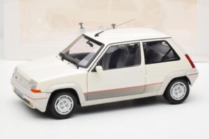 Renault Super 5 GT Turbo Phase 1 Pearl White Norev 1:18 185200 Diecast - image 8 of 8