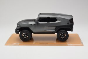 Rezvani Tank Matte Grey DNA 1:18 DNA000009 Diecast - image 3 of 6