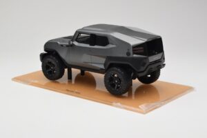 Rezvani Tank Matte Grey DNA 1:18 DNA000009 Diecast - image 5 of 6