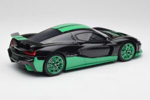 Rimac Nevera Record Monochrome Black GT Spirit 1:18 GT916 Resin - image 2 of 6