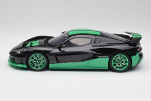Rimac Nevera Record Monochrome Black GT Spirit 1:18 GT916 Resin - image 3 of 6