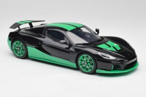 Rimac Nevera Record Monochrome Black GT Spirit 1:18 GT916 Resin - image 4 of 6