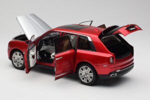 Rolls-Royce Cullinan Red With Shadow Wheels OEM 1:18 028-18A Diecast - image 5 of 8